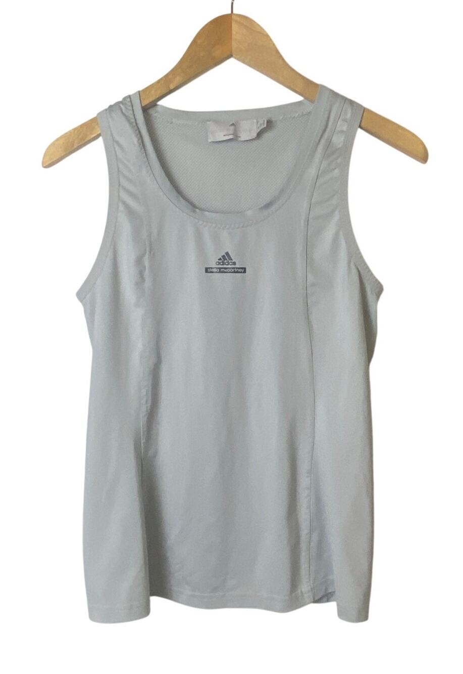 Adidas Stella McCartney Women's Gray Athletic Tank Top Size Medium